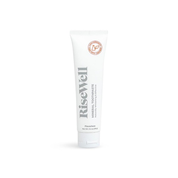 RiseWell Mineral Unflavored Toothpaste - Hydroxyapatite Flavorless Toothpaste - Made