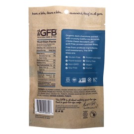 The GFB Gluten Free Protein Bites, Dark Chocolate Almond, 4 Ounce (6 Count), Vegan, Dairy Free, Non GMO, Soy Free
