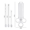 Stainless Steel BBQ Meat Marinade Injector Turkey 3 Seasoning Flavor