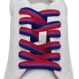 Pride Schnürsenkel | 120cm 1 Paar (Bisexuell, gewebt)