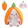 plushies Rabbit Plush, Plush Toys, Bunny Rabbit Pillow with Zipper,