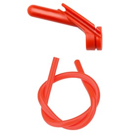 Pine Ridge Archery Nitro Peep Sight, Red, 3/16-Inch