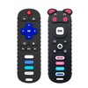 ERSIHUA 2-Pack Silicone Baby Teething Toys, TV Remote Teethers for