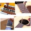 BOBOZHONG Understring Radius Gauge,9PCS Guitar Luthier Tool,Radius Gauge Set Stainless
