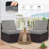 SHANNA Sofa Seat Cushion Slipcovers: 4Pcs Modern Printed Couch Cushion