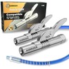 AORRZER Grease Gun Coupler 2 PCS, Strong Lock on Greases