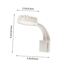 BESPORTBLE Fish Tank Lamp Led Aquarium Light for Household Use Promotes Aquatic Plant Photosynthesis Compact Clip Design for Easy Installation