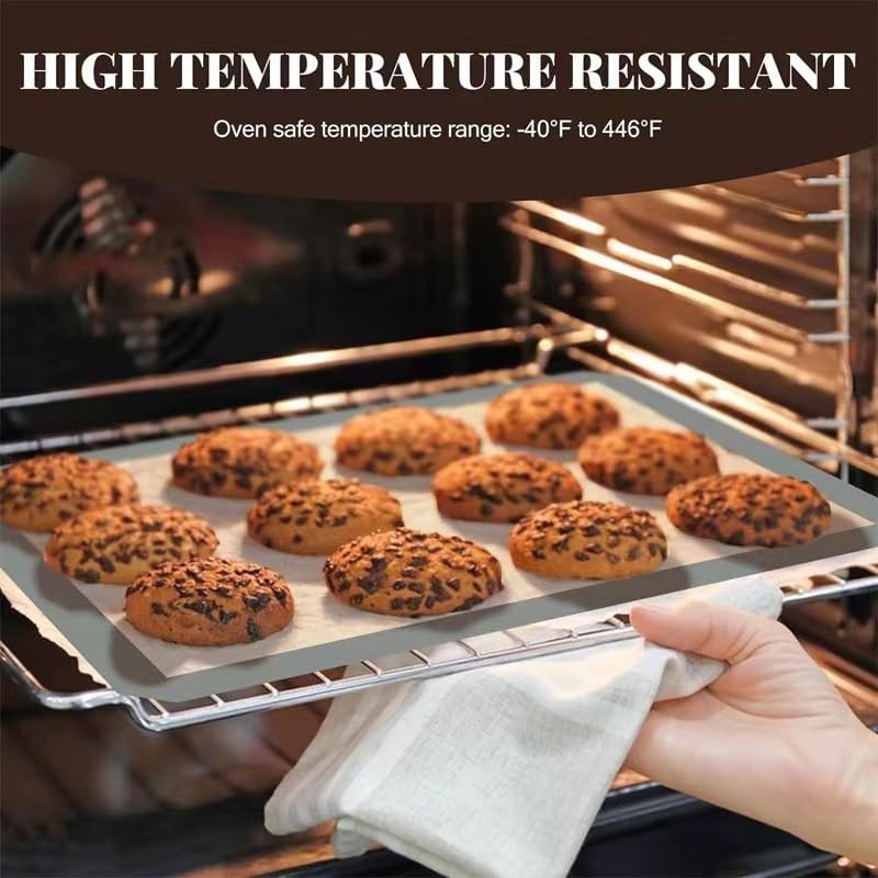 Silicone Baking Mat, 16.5" x 11.6" Silicone Cookie Sheets for