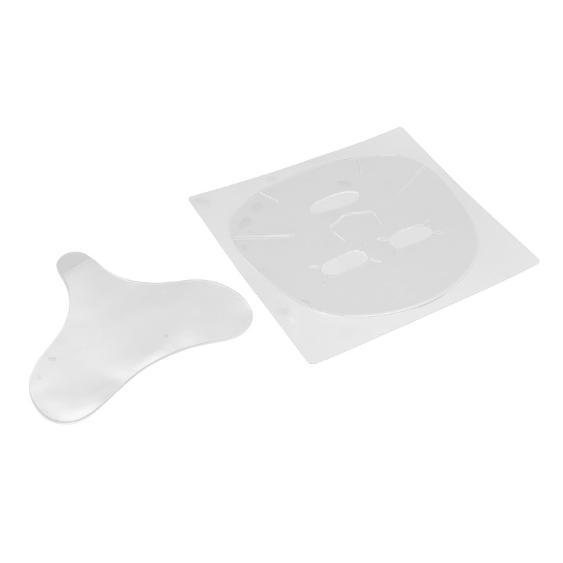 2 In 1 Facial Chest Pad Set Reusable Silicone Home