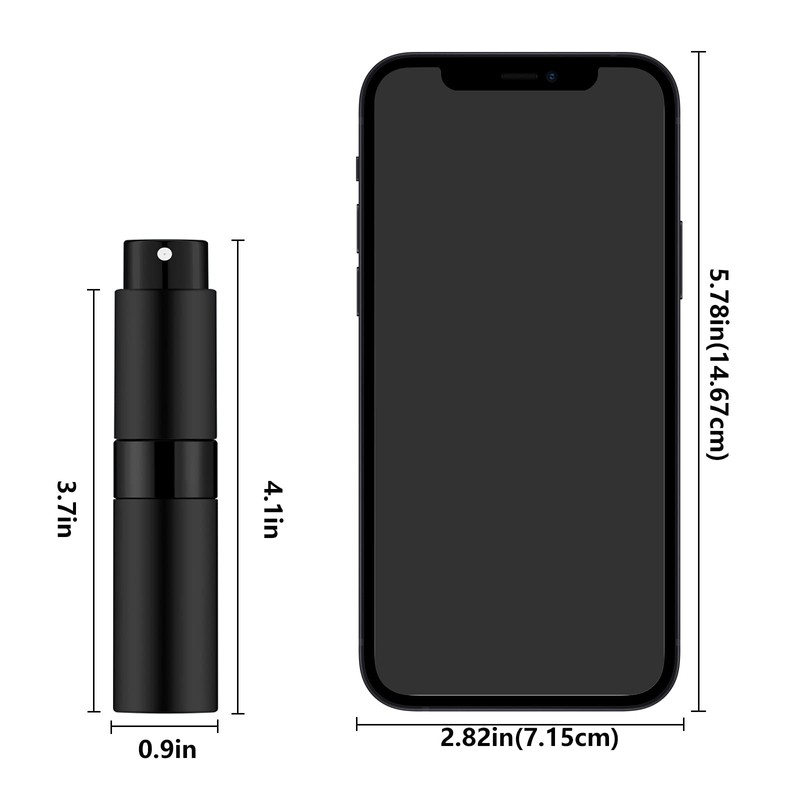 Lil Ray - Botella atomizadora recargable de 8 ml, mini
