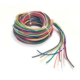 JumpingLight 16 Gauge AWG Wire 10 Colors 25 FT EA Primary Stranded Copper Power Remote Cable Cables Electronic Stranded Wire Cable Electrics DIY