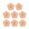 8 Pcs Essential Oil Car Diffuser Plum Flower Shape Natural