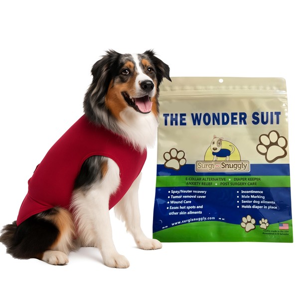Surgi~Snuggly SurgiSnuggly Veterinary Invented Dog Surgical Recovery Suit for Female
