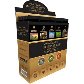 Incensations Premium Incensations Incense Sticks Pack, 25 Scents Hand Dipped Perfume Wands