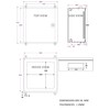 Ordentlich IP65 Weatherproof Metal Box Wall-Mounted Electronic Equipment Enclosure Box