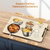 Food Warming Mat, Full Surface Heating Silicone Electric Warming Tray