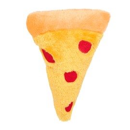 ZippyPaws – Juguete de peluche con emojiz Squeakie – rebanada de pizza, paquete de 3