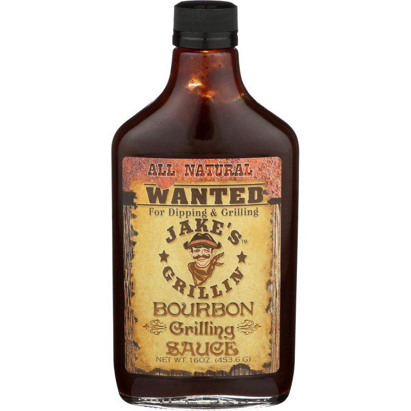 Jake's Grillin Bourbon Barbecue Sauce - 16oz
