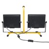 SKYWORLD 2X100W LED Work Light, Dual-Head Rotatable Floodlight, 6000K Cool