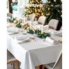 Pureegg Plastic Table Cloth Disposable 12 Pack, 54 x 108