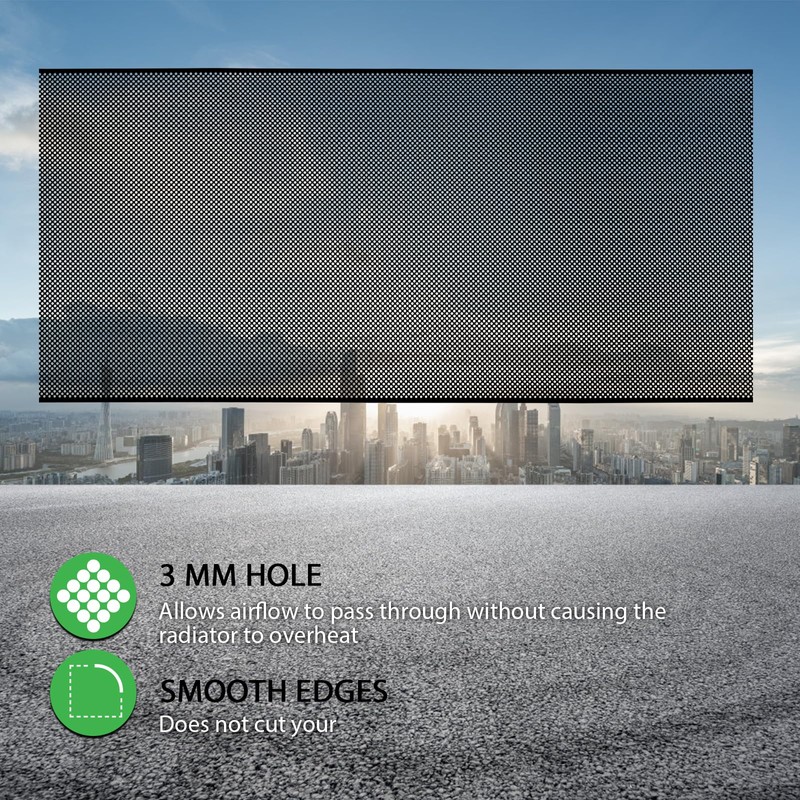 moveland Grill Insert for Jeep JL - Aluminum Alloy Mesh