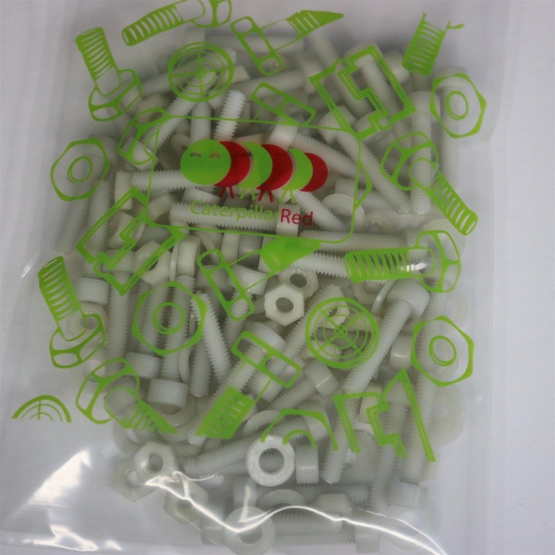 50 x Glass Filled Reinforced, Super Nylon Socket Head, M4