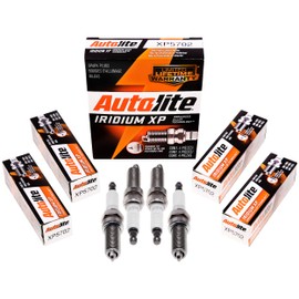 Autolite Iridium XP Automotive Replacement Spark Plugs, XP5702 (4 Pack)