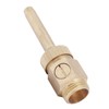 Male Thread Brass Fountain Nozzle Adjustable Direction Jet Water Spray
