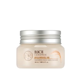The Face Shop Rice Ceramide Moisturizing Cream 50ml x 1 / 더페이스샵 라이스 세라마이드 모이스처라이징 크림 50ml 1개