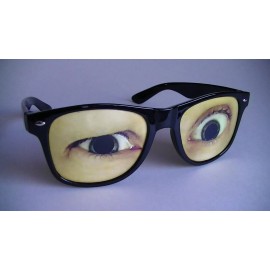 WeyesEyes.com "Skeptic"  Unique Novelty Fun Glasses with Eyes from WeyesEyes.com.