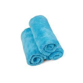 Kavalier ProClean Plush Perfection 500 Microfiber Towel - Ultra-Dense 500 GSM, 41x41cm, Effective Cleaning & Detailing - Set of 3 - Blue - Ideal for Auto & Home