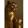 Rocking Gifts Leopard Mother and Son Gold Polyresin Decorative Figurine