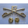 17th CAVALRY SWORDS SABERS MILITARY HAT PIN 17th CAVALRY REGIMENT