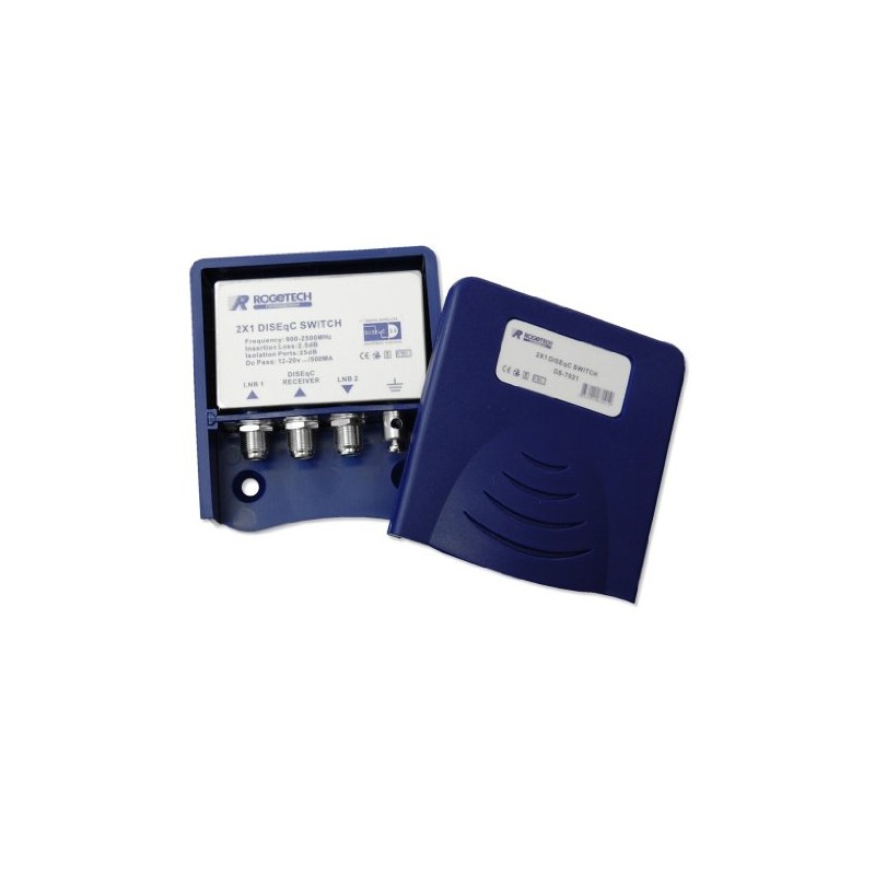 Rogetech DiSEqC Relay 2 DS 7021 2 SAT System with