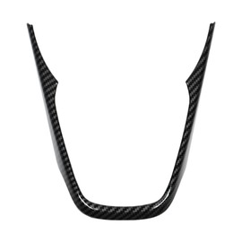 Steering Wheel V Shape Trim Panel Carbon Fiber Style Frame Cover for Yaris Cross Sienta Aqua