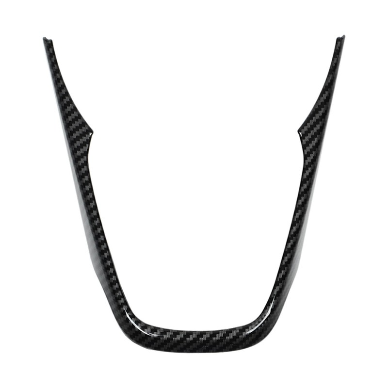 Steering Wheel V Shape Trim Panel Carbon Fiber Style Frame
