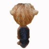 Kangkang@ [Yorkshire Terrier] Bobbleheads Car Ornaments Resin Car Decoration,4.7x2.3''