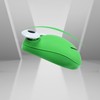 Samudgate Wireless Mouse 2.4GHz Lovely Cartoon Frog Shape USB Mouse