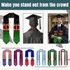 BMHHTM Kenya Flag Graduation Stole, Kenyan Flag Graduation Sash for
