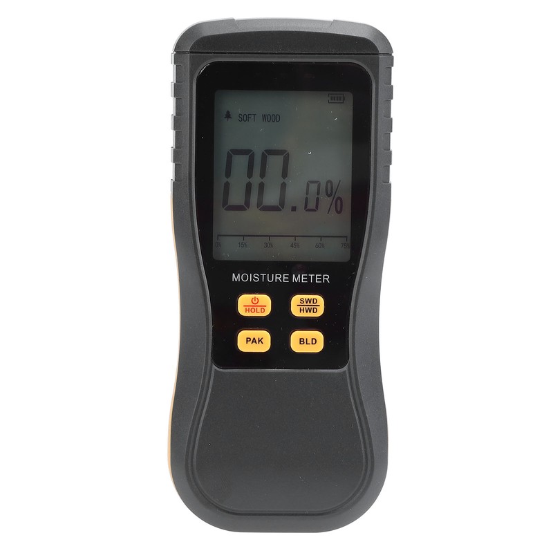 Moisture Meter Non Destructive Induction Moisture Detector for Softwood Hardwood