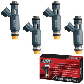 MACAX Set of 4 Fuel Injectors 16600-8J010 FJ468 Replacement Compatible with Nissan Sentra Altima 2002-2006 2.5L L4 - Replaces 842-12296 297-0035