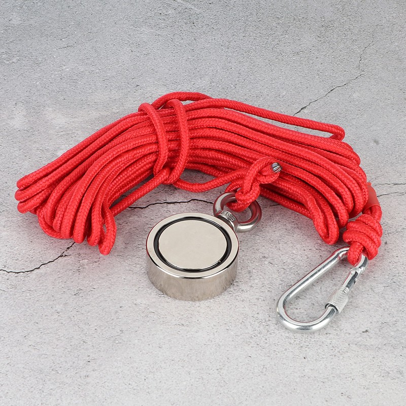 300KG Strong Pull Sea Fishing Hunting Salvage Recovery Magnet with