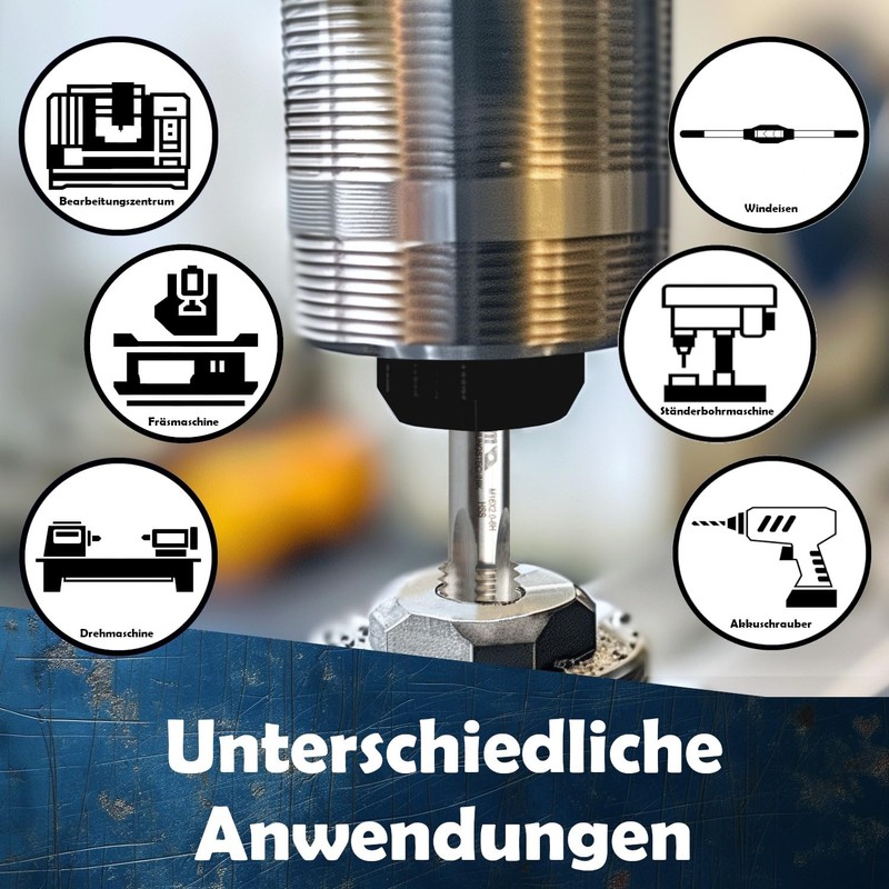AM-Zerspanungstechnik Tap Cutter M2-M36 | Short Tap | Fine Thread