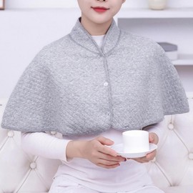 Office Simple Camping Cape 2 Colors Women's Promotional Material Student Blankets Leisure Postpartum Care Shoulder Blanket Insulation gray/FREE 2ea