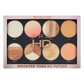 Makeup Revolution - Highlighter Palette - Pro HD Palette Brighter Than My Future