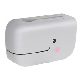 Adorila - Cubierta de boquilla de baño de silicona para niños, cubierta de llave de tina de baño, protector extensor para llave de baño (gris)