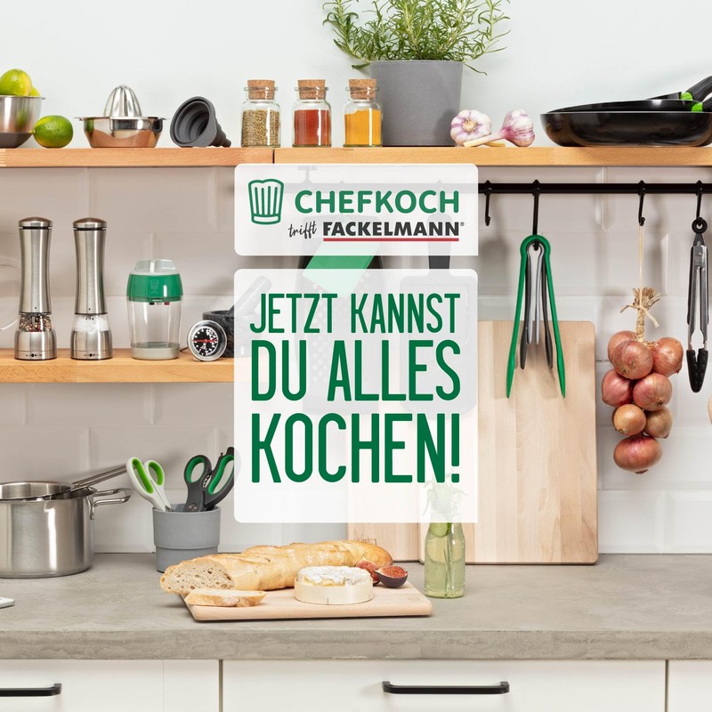 Chefkoch trifft Fackelmann Spiral Cutter Made of ABS & Stainless