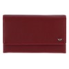 Golden Head Polo RFID Protect French Coin Purse Wallet Red,