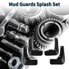 TUCKBOLD Mud Flaps Splash Guards for Skoda Rapid 2018-2019 W/Mount