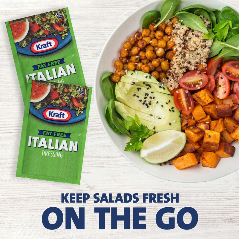 Kraft Fat Free Italian Salad Dressing Single Serve Packet (1.5